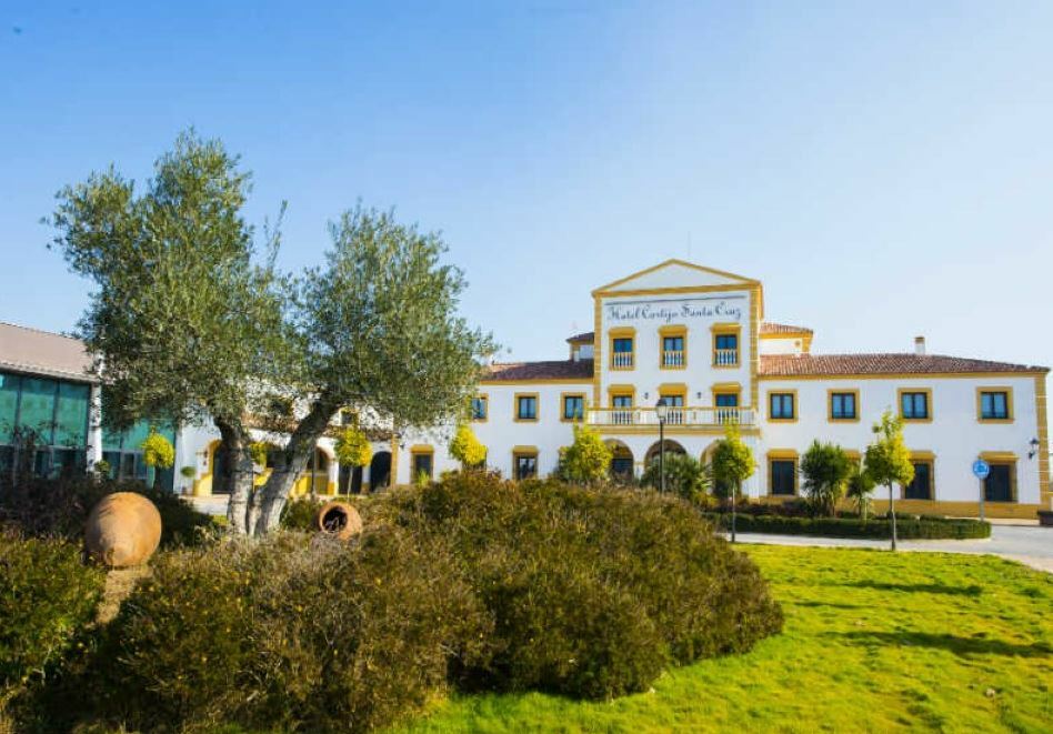 Hospedium Hotel Cortijo Santa Cruz Villanueva De La Serena Bagian luar foto